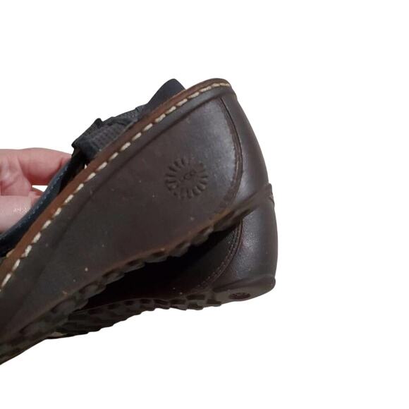 Ugg blue summer wedge sandals size 10 - Picture 5 of 7